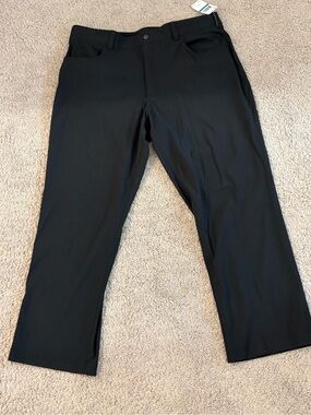 PGA Tour Boys' Flat Front Solid Pant